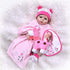 Pedolltree Reborn Baby Doll Girl Clothes 55 cm for 20-23 inch Reborn Dolls Clothing Outfit 7 Pieces Sets