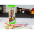 Jelly Straws Pack of 2 - Jelly Noodles Gummies Peach Mango Blueberry Lychee Flavors