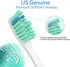 Replacement Toothbrush Heads Compatible with Philips Sonicare Screw-on E-Series Electric Rechargeable Toothbrush, Precision Clean Toothbrush Heads Refills, 6 Pack