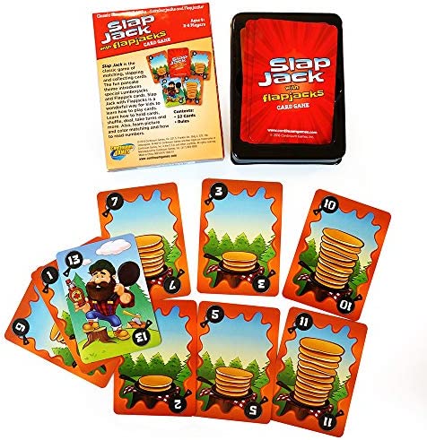 Continuum Games Slap Jack Flap Jacks Card Game - Kids Age 4 & Up
