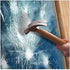 0.05mm Clear Window Security Film Adhesive Anti Shatter Heat Control Safety Window Glass Protection Sticker for Home and Office, 17.7inch x 8.2feet