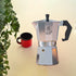 EU Food Grade Classic Stovetop Espresso Maker for Great Flavored Strong Espresso,Italian Style Aluminous Espresso Mocha Pot,Cuban and Greca coffee maker,moka coffee pot,Brewer Percolato