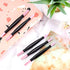 5 Pieces Pumice Stone Nail File Double-Headed Nail Polishing Pen Stick Cuticle Remover Trimmer Buffer Pedicure Pen Nail Art Care Tool for Household Beauty Salon Peeling Dead Skin Repairing