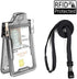 ID Stronghold Secure Badgeholder® Classic and Lanyard Combo (Clear/Black)