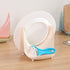Xinzi Multifunction Plastic Organizer Kitchen Tool Pot Lid Stand Pan Cover Holder Bracke Rest Household Storage Rack(Beige)
