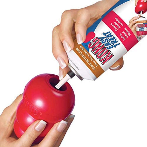 KONG - Classic Dog Toy, Durable Natural Rubber- Fun to Chew, Chase and Fetch - for Large Dogs