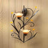 KOEHLER 10015809 Amber Lilies Candle Wall Sconce