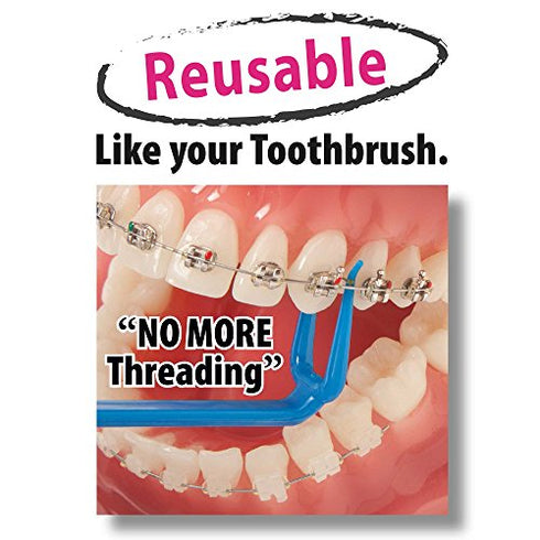 The Harp Orthodontic Reusable Flosser