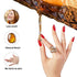 Vishine Soak-Off UV LED Gel Polish Nail Art Manicure Lacquer Orange Red Color 019