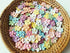 TH Flowers Embellishment with Thread stem 8 mm Mulberry Paper Flowers 50 Tiny Craft Supplies Scrap Booking Embellishments for so Many Card Craft Projects