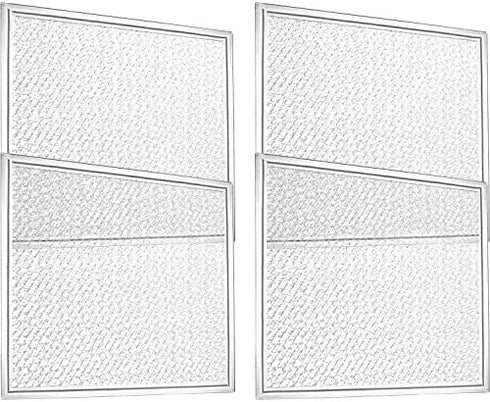 4 Pack Aluminum Range Hood Grease Filter Replacement Filter Compatible with Broan BP29, 10-1/2 x 8-3/4 x 3/32 Inch