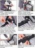 Luggage Connector Straps,Add a Bag Suitcase Strap Belt,Luggage Clip Link,Multi Adjustable 1.5" W Travel Attachment Accessories for Carry on Bag Stacker -2Pack(Extended Size)