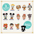 Disney Doorables Treasures From the Vault Collection Peek, Includes 12 Exclusive Mini Figures, Styles May Vary, Amazon Exclusive, by Just Play