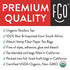 Organic Rooibos Tea Bags | 100 Tea Bags | Eco-Conscious Tea Bags in Kraft Bag | Raw from South Africa | by FGO