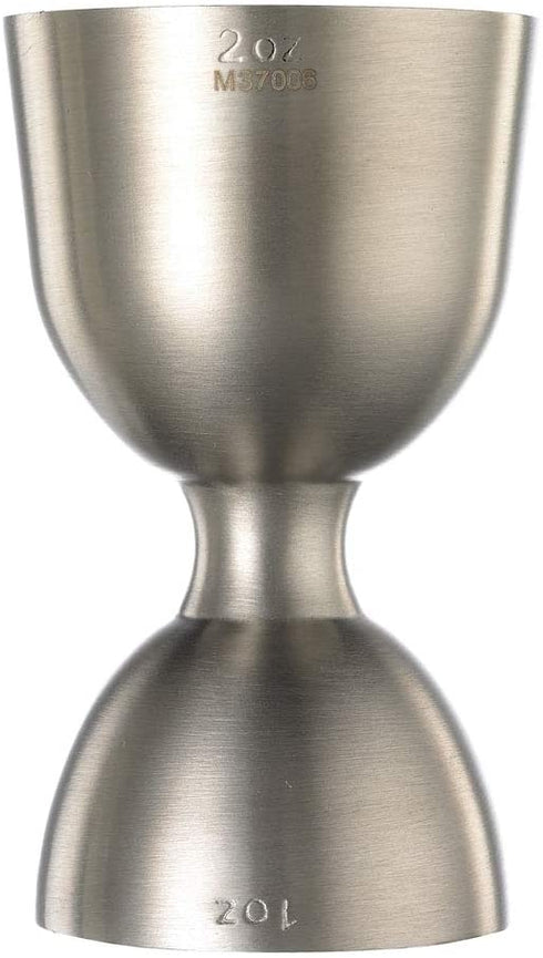 Barfly Heavy-Duty Straight Rim Bell Jigger, 1 oz x 2 oz, Stainless Steel