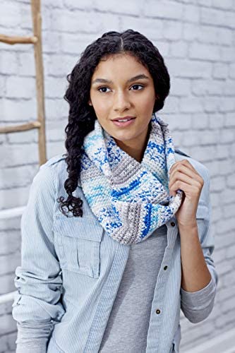 RED HEART Super Saver Yarn, Mistletoe Print