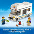 LEGO City Great Vehicles Holiday Camper Van 60283 Building Toy Set for Kids, Boys, and Girls Ages 5+ (190 Pieces)