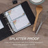 Samsill Clear 4x6 Recipe Card Protectors (25 Pack Mini Binder Sheets)