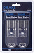 DILAKS 2-Pack Razor Scraper, All Metal Heavy Duty Razor Blade Scraper with Extra 20-Piece Blades