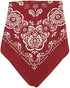 Blue Striped Child Engineer Hat, Red & White Paisley Bandana & Whistle Set