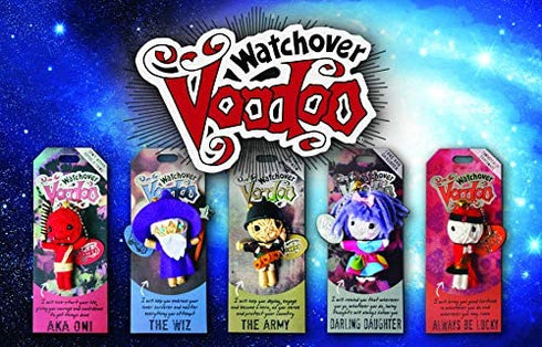Watchover Voodoo - String Voodoo Doll Keychain – Novelty Voodoo Doll for Bag, Luggage or Car Mirror - Bestest Friend Voodoo Keychain, 5 inches