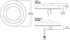 Halo BLD406930WHR BLD 4 in. White Integrated Recessed Ceiling Light Trim at 3000K Soft, Title 20 Compliant LED Direct Mount, 4"