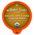 Superfood K-Cup Tea Pods – Organic Apple Cider Vinegar Fruit and Herb with The Mother for Daily Wellness. Mother Earth Essentials presents Snappy Ginger Lemon Savory in 12 Single Serving Pods. Keurig compatible.