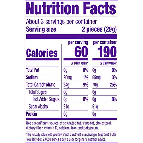 Brach's Sugar Free Fruit Slices Jelly Candy, 3.00 oz
