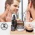 Beard Caddy Organizer for Grooming Products - Men's Bathroom Organizer Display Stand - Beard Product Holder for Your Beard Oil, Balm, Wash, Comb, Brush & Scissors, Striking Viking (1 Piece Caddy)