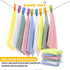 15 Pack Ultra Soft Baby Bath Washcloths, Gentle on Sensitive Skin for Face and Body, Plush, Super Absorbent Wash Clothes for Girls and Boys, 10" by 10" by Lovely Care