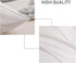 CAWANFLY Pack of 2 White Pillow Shams Standard Size Bedding Pillow Covers with Envelope Closure, Bed Pillowcase with Crisscross Diamond Lattice Pattern (20x26inches)