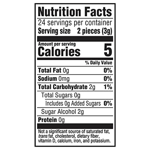 Dentyne Fire Spicy Cinnamon Sugar Free Gum, 3 Packs of 16 Pieces (48 Total Pieces)