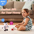 Hopearl Talking Singing Cow Repeats What You Say Walking Electric Interactive Animated Toy Speaking Plush Buddy Gift for Toddlers, 8''