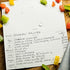 Rite In The Rain Weatherproof Recipe Cards, 6" x 5", 2-Sided, 100# Card-stock Paper, 50 Pack (No. RC35), White