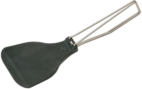 Snow Peak Folding Cooking Utensils-Spatula, Black