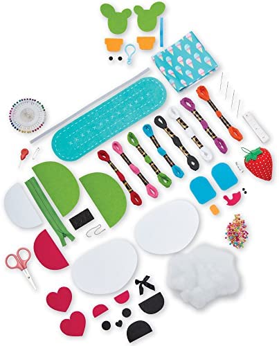 My First Sewing Kit by Alex Crafts, Perfect Sewing Kit for Beginners, Arts and Crafts Colorful and Fun Sewing Projects to Learn the Basic Skills of Sewing (Ages 7+)