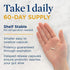 Renew Life Adult Probiotics, 50 Billion CFU Guaranteed, Probiotic Supplement for Digestive & Immune Health, Shelf Stable, Gluten Dairy & Soy Free, 60 Capsules