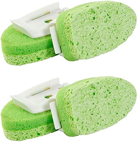 Cleaning Sponge Non-Scratch Libman Gentle-Touch Refills 2 -2-Packs (4 total sponges) Made in USA
