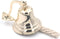THDC Solid Brass Ship/Last Orders/Pub/Door/School/Dinner/Reception Wall Mountable Bell (6")