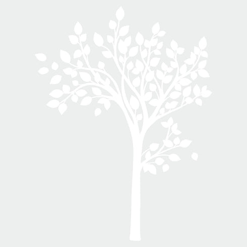RoomMates RMK3863GM Simple White Tree Peel and Stick Giant Wall Decals