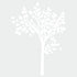 RoomMates RMK3863GM Simple White Tree Peel and Stick Giant Wall Decals