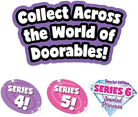 Disney Doorables Village Peek Pack, Series 5 and 6, Includes 24 Figures, Styles May Vary, Amazon Exclusive, by Just Play