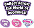 Disney Doorables Village Peek Pack, Series 5 and 6, Includes 24 Figures, Styles May Vary, Amazon Exclusive, by Just Play