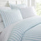 Linen Market Pattern 15_2 Duvet Cover Set, Twin/Twin XL, Rugged Stripes Light Blue