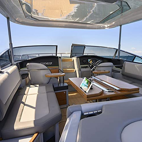 iTODOS Truck Tablet Mount for All 7" - 11" Tablets and GPS Navigation, Fit for Truck, Car, Commercial Vehicles, Boat, Desk,Aluminum Alloy Base, Compatible with Samsung Tab, Nexus, iPad Car Mount