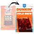 Dunkin' Cold Brew Ground Coffee Packs, 8.46 Ounce Bag