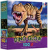 Ceaco - Dino Glow - Glow in The Dark - T-Rex -100 Piece Jigsaw Puzzle