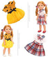 BM 10 Sets American 14.5 Inch Girl Doll Clothes Wellie Wishers Dolls Handmade Casual Wear Clothes and Other 14 -14.5 Inch Dolll