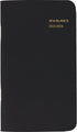 AT-A-GLANCE 2023-2024 Pocket Calendar, 2 Year Planner, 3-1/2" x 6", Pocket Size, Black (7002405)