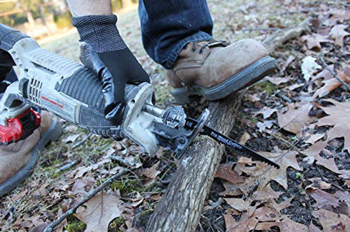 Caliastro 6-Inch Wood Cutting & Pruning Saw Blades for Reciprocating / Sawzall Saws - 8 Pack